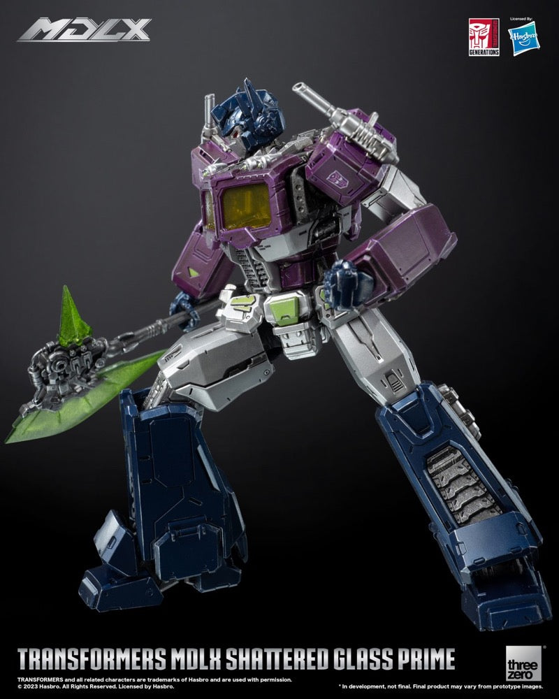 Threezero Transformers MDLX Shattered Glass Optimus Prime