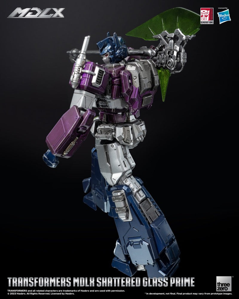 Threezero Transformers MDLX Shattered Glass Optimus Prime