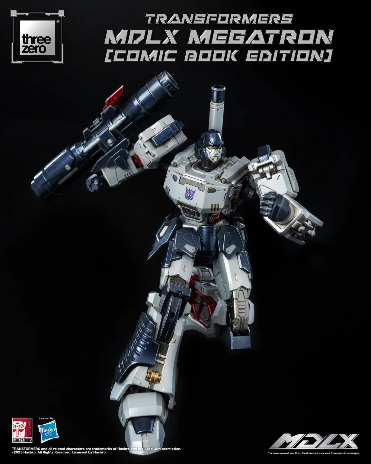 ThreeZero Transformers MDLX Megatron (Comic Book Edition)