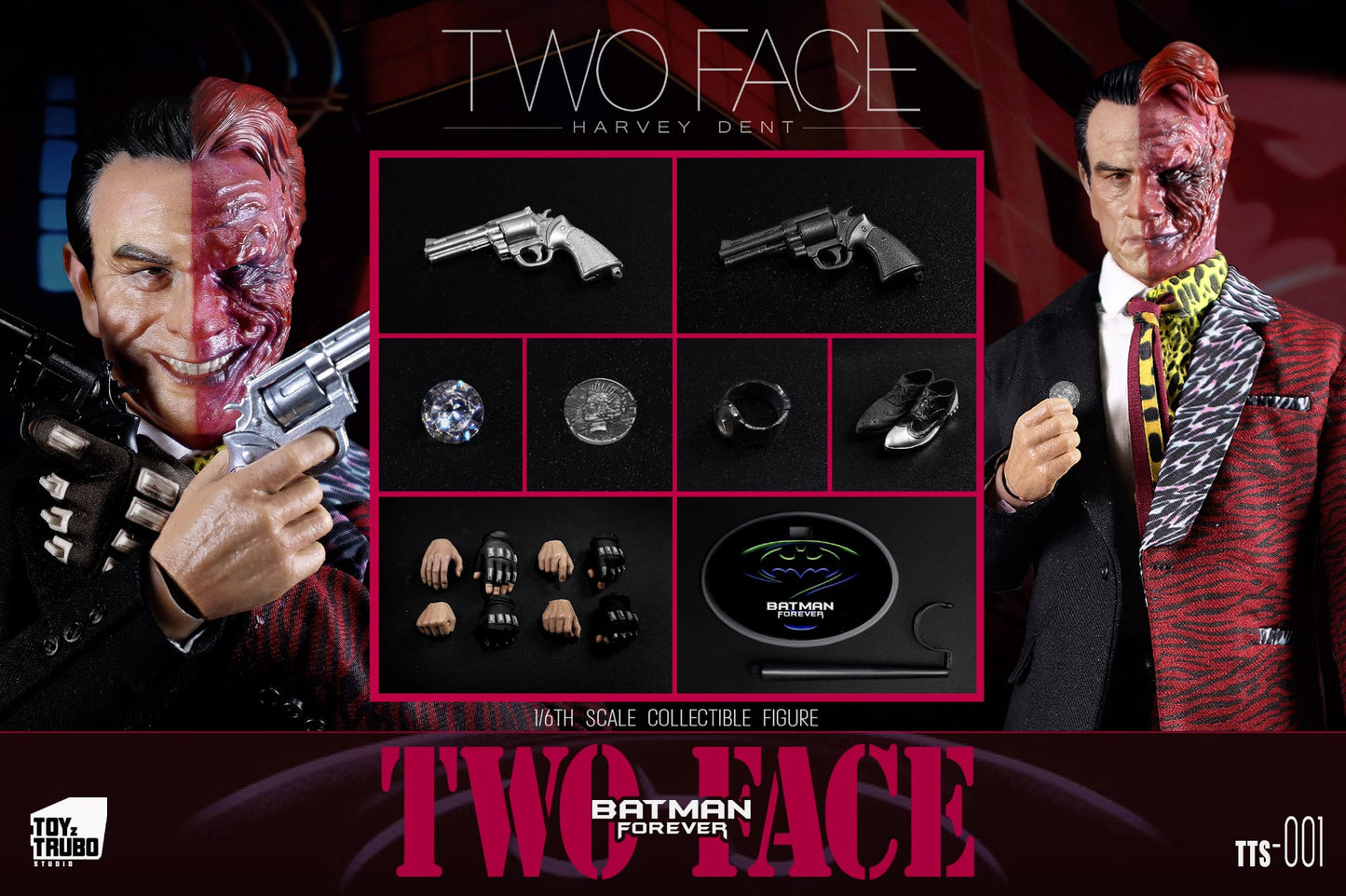 Toyz Trubo Studio 1:6 Scale Dr Face