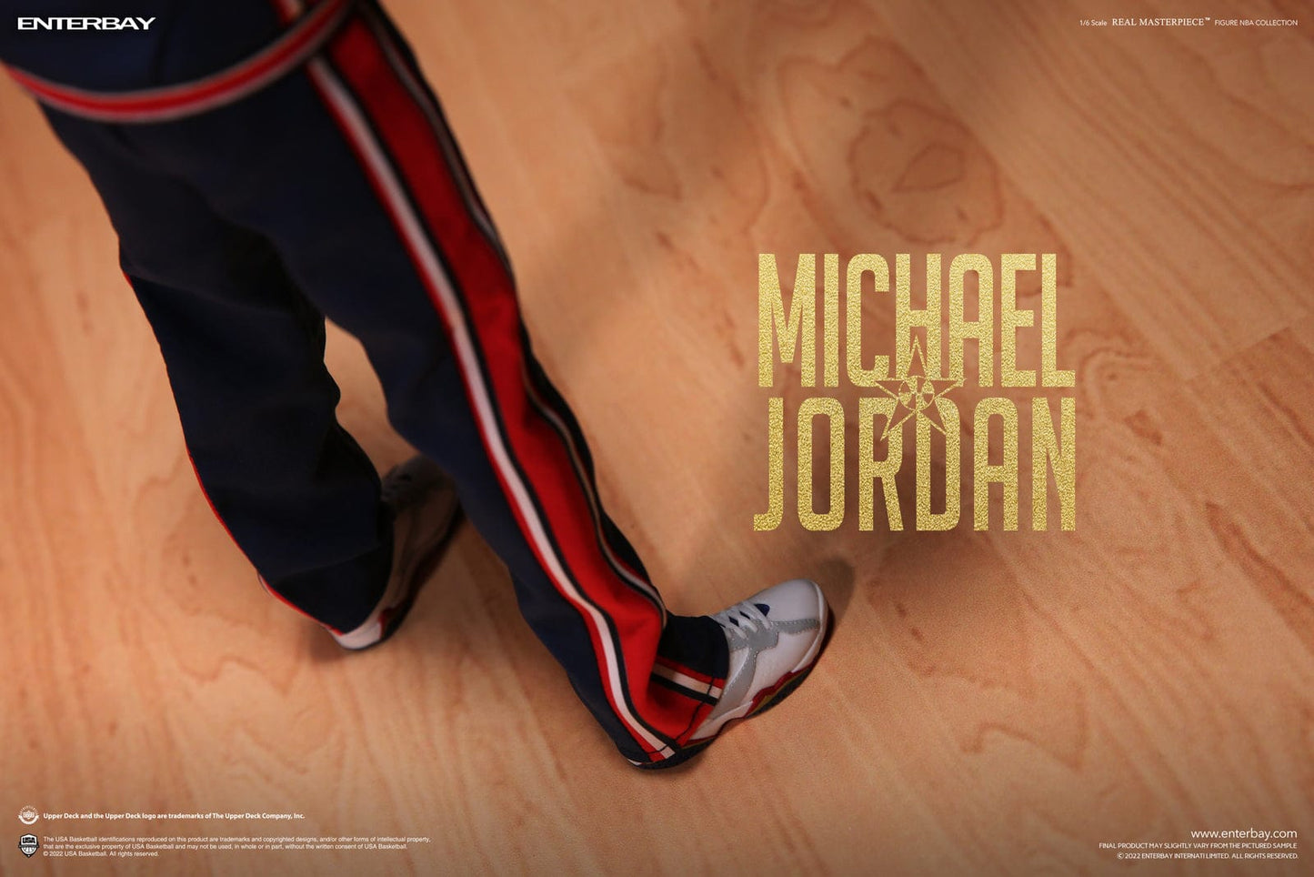 Enterbay 1/6 Real Masterpiece Collection: Michael Jordan Barcelona ’92 Limited Edition Action Figure