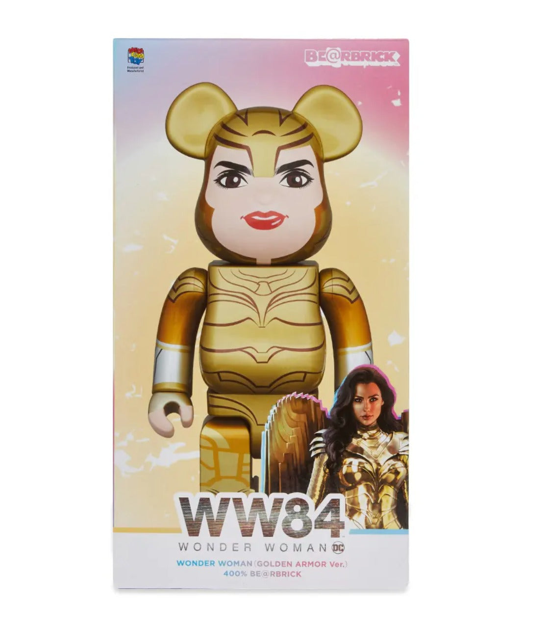 Medicom Bearbrick Wonder Woman Golden Armor 400%