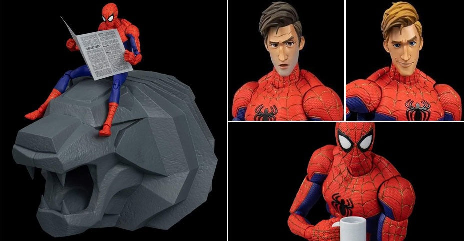 Sentinel Spider-Man: Into the Spider-Verse SV-Action Peter B. Parker Figure (Re-Issue) (DX Version)