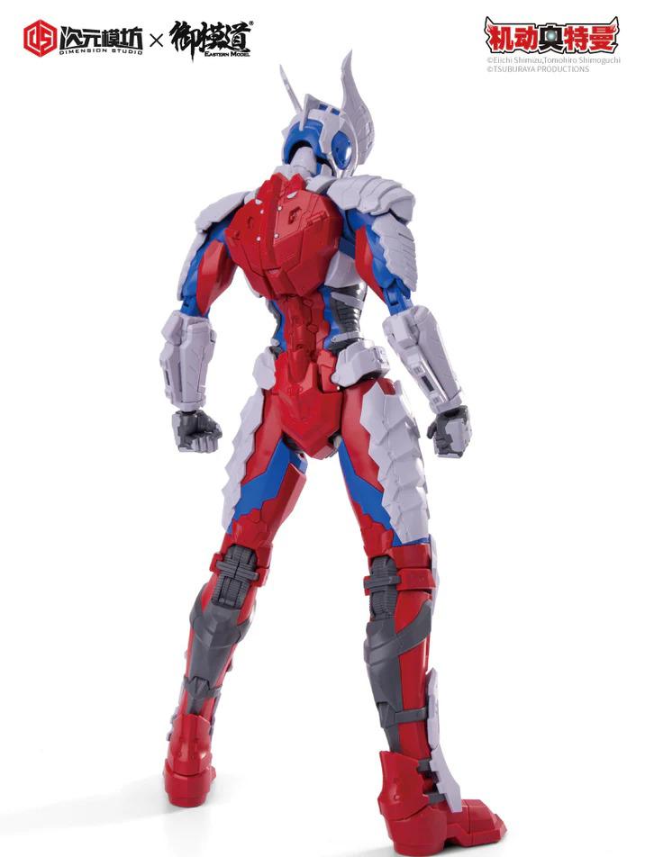 Dimension Studio x Eastern Model 1:6 Scale Ultraman Zero (Unpainted Plamo) Collectible Figure