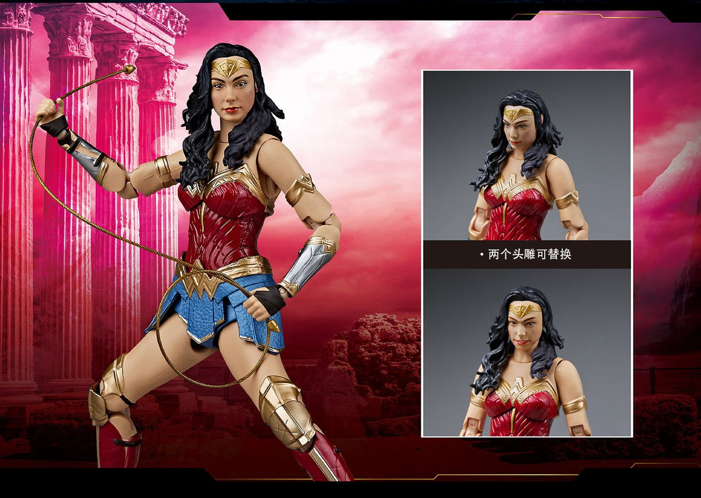 Fondjoy Wonder Woman 1:9 Scale Collectible Figure