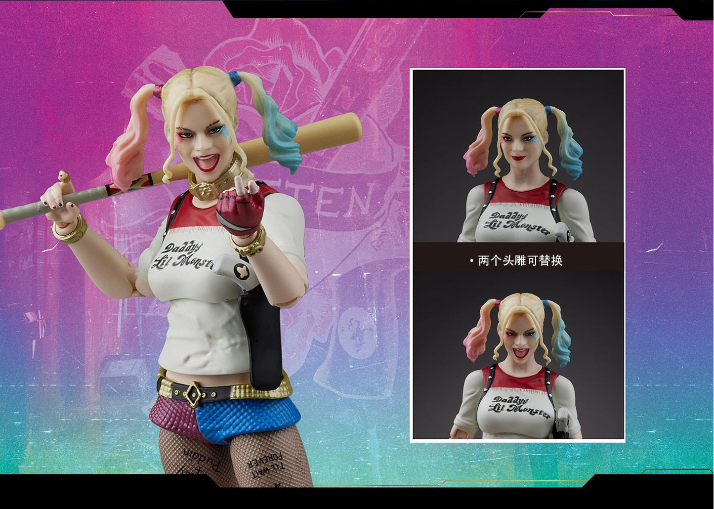 Fondjoy Harley Quinn 1:9 Scale Collectible Figure