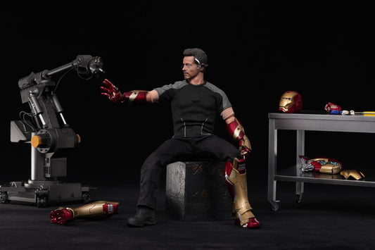 Toys Box Base Station SS008 (Suitable For 1:6 Hot Toys Iron Man /Tony Stark Figure)