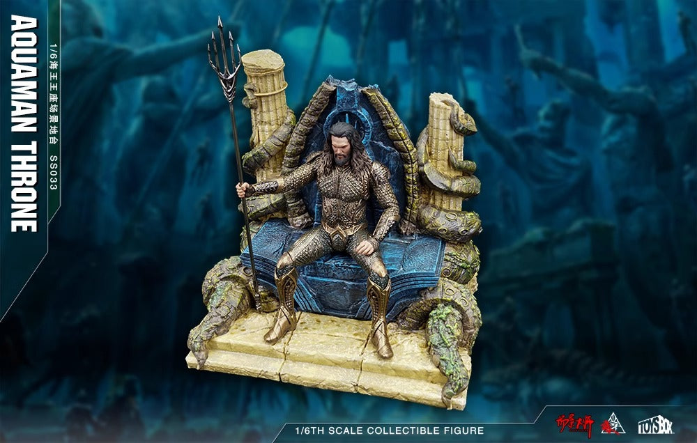 Hot Toys Aquaman Throne Scene Base Diorama Display 1:6 Scale Collectible Figure SS033