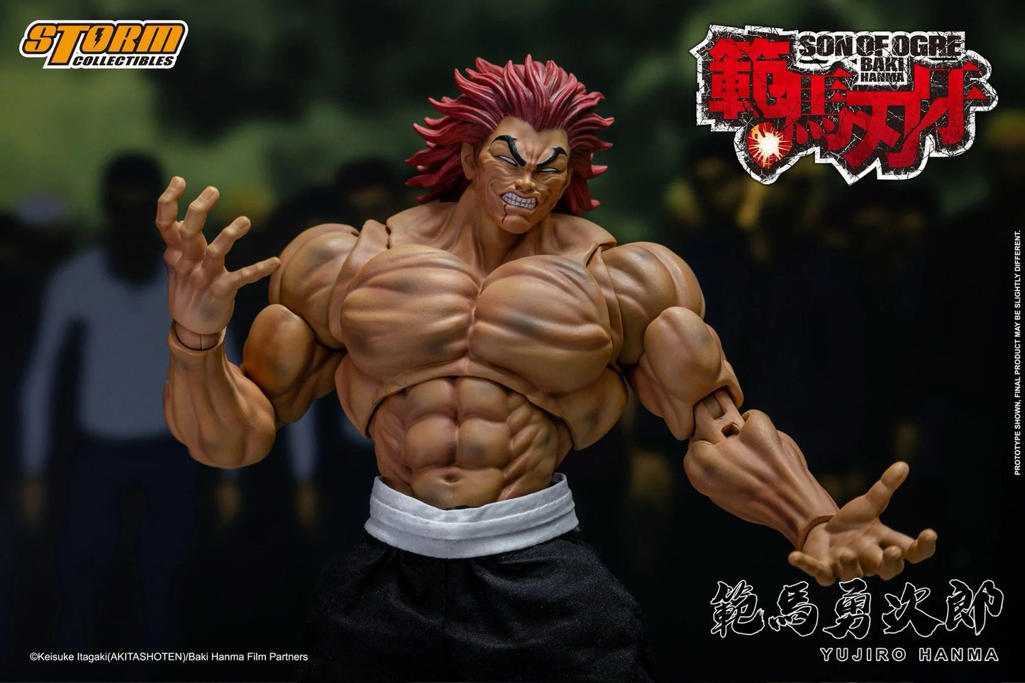 Storm Collectibles Yujiro Hanma - Battle Ver. (WF2024 Exclusive) Collectible Figure