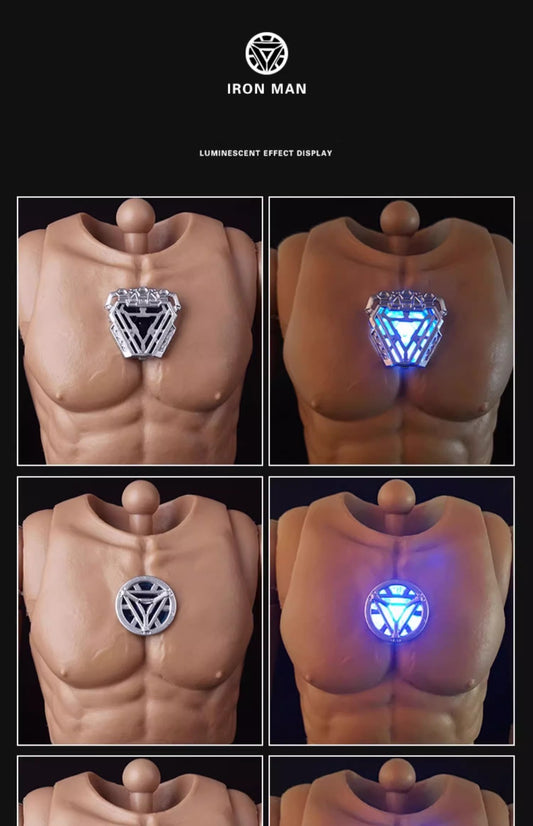 ST020 Light-Up Body (Modified Version with Openings) + Arc Reactor Accessories Pack