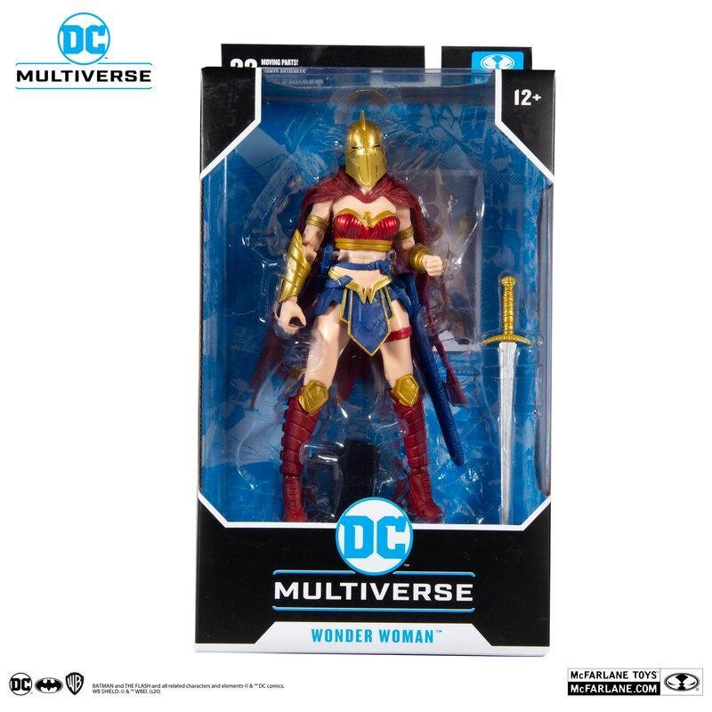 McFarlane Toys DC Multiverse 7″ Figures – Last Knight on Earth Wonder Woman with Helmet of Fate