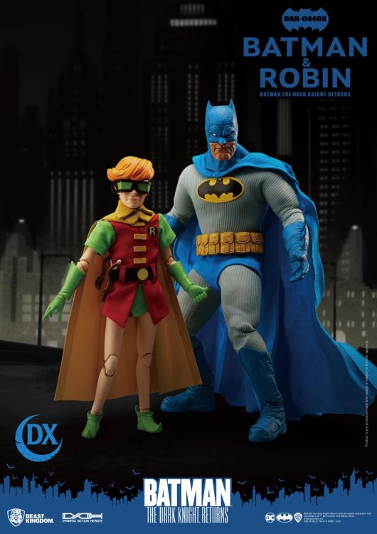 Beast Kingdom Batman: The Dark Knight Returns Dynamic 8ction Heroes Batman & Robin Set