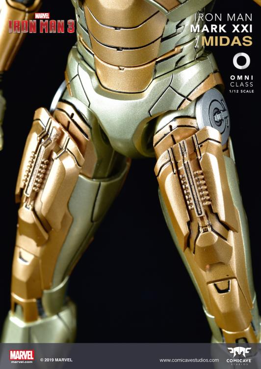 Comicave Studios 1:12 Scale Iron Man Mark XXI - Midas Collectible Figure