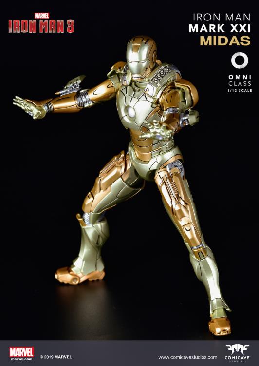 Comicave Studios 1:12 Scale Iron Man Mark XXI - Midas Collectible Figure