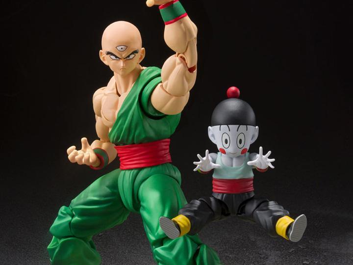 Bandai Spirits Dragon Ball Z S.H.Figuarts Tien and Chiaotzu Exclusive Set