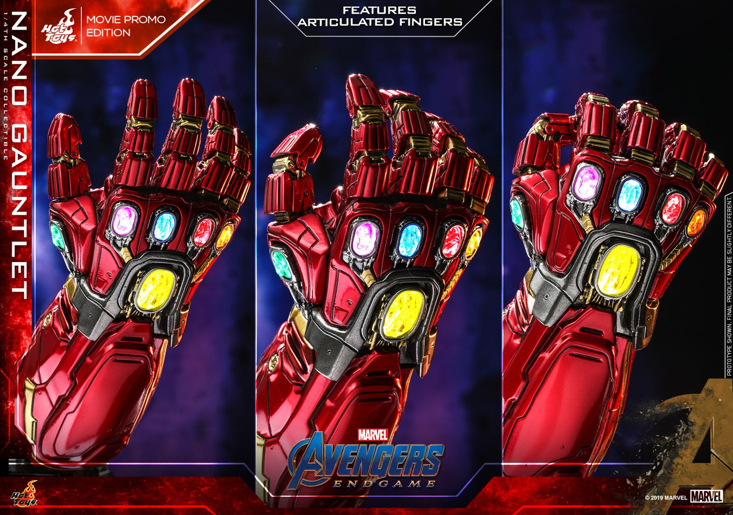 Hot Toys Avengers: Endgame - Nano Gauntlet (Movie Promo Edition ) ACS008