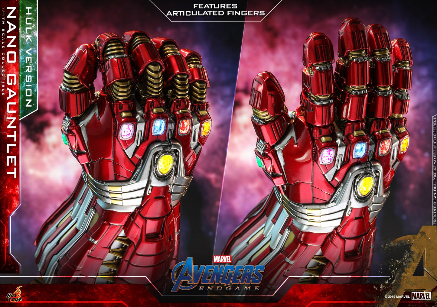 Hot Toys Avengers: Endgame - Nano Gauntlet (Hulk Version). 1/4th scale ACS009