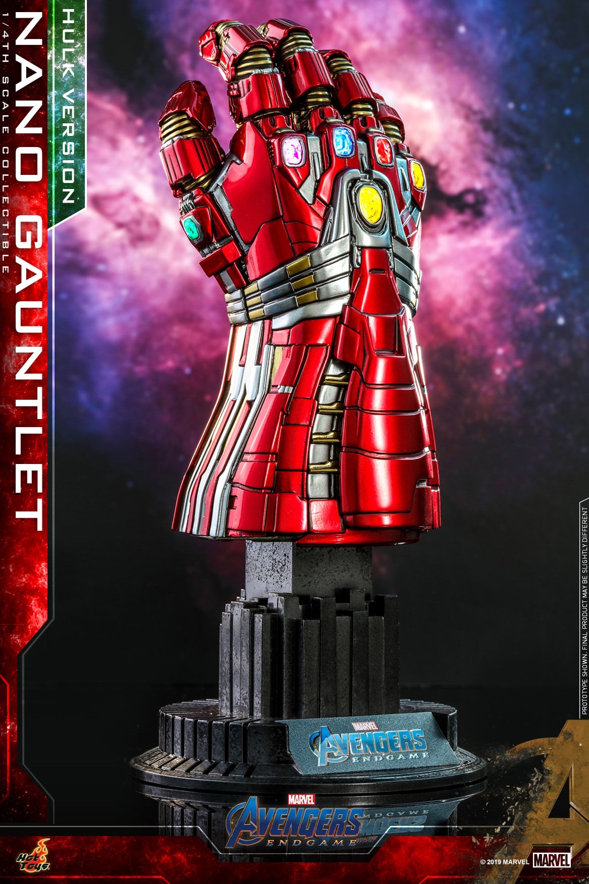 Hot Toys Avengers: Endgame - Nano Gauntlet (Hulk Version). 1/4th scale ACS009