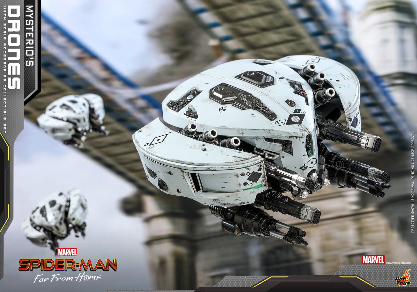 Hot Toys Spider-Man: Far From Home - Mysterio's Drones Accessories Collectible Set ACS011