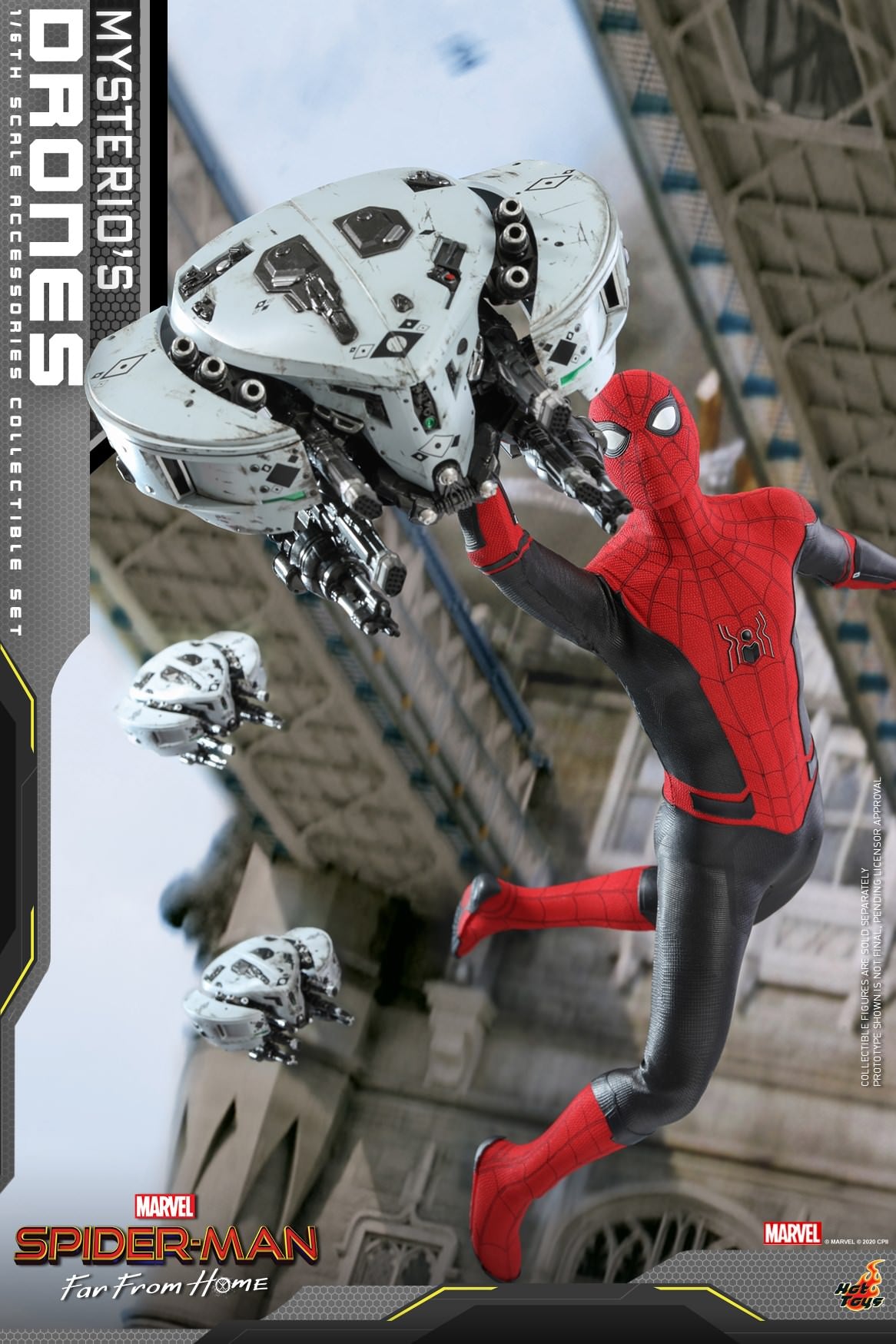 Hot Toys Spider-Man: Far From Home - Mysterio's Drones Accessories Collectible Set ACS011