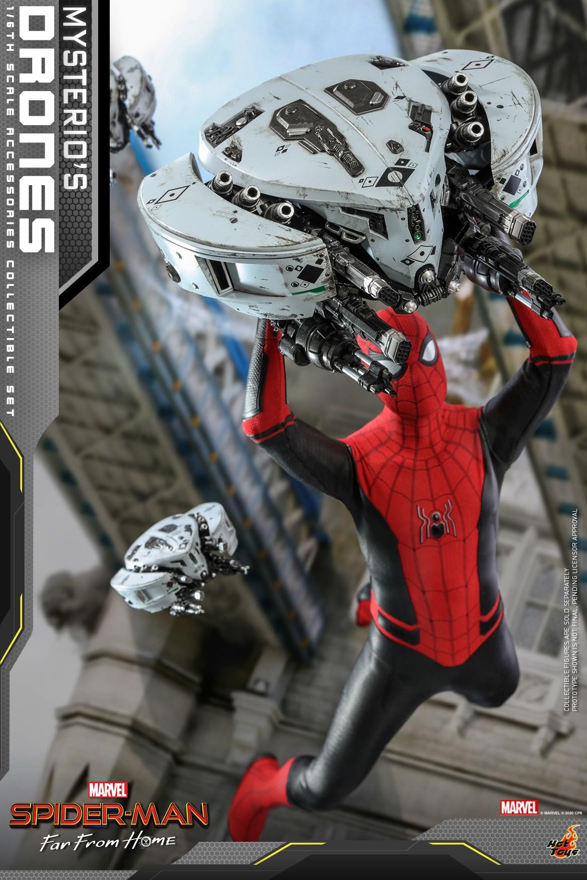 Hot Toys Spider-Man: Far From Home - Mysterio's Drones Accessories Collectible Set ACS011