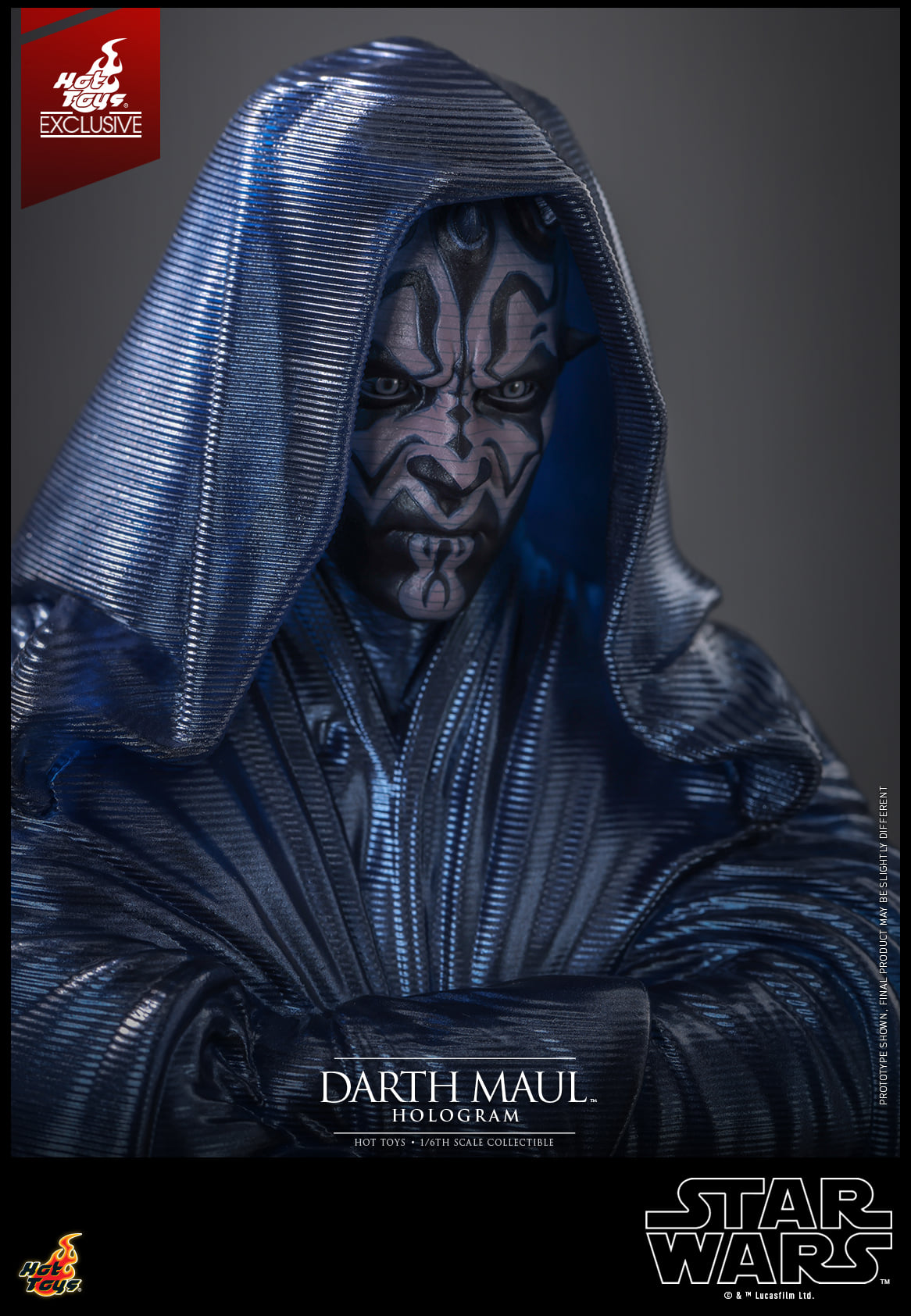 Hot Toys Star Wars Episode I: The Phantom Menace™ Darth Maul 1:6 Scale Hologram Collectible Figure ACS015 (Refurbished Items)