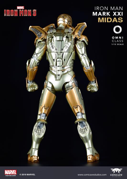 Comicave Studios 1:12 Scale Iron Man Mark XXI - Midas Collectible Figure