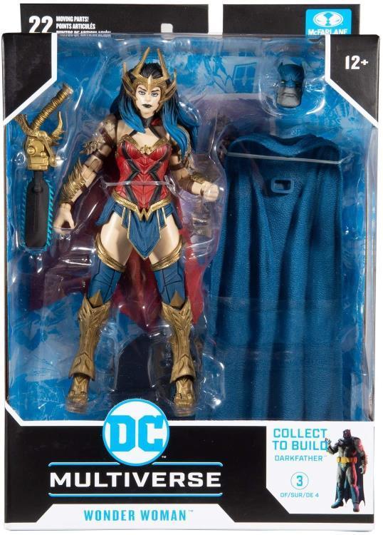 McFarlane Toys Dark Nights: Death Metal DC Multiverse Wonder Woman Action Figure (Collect to Build: Dark Father)