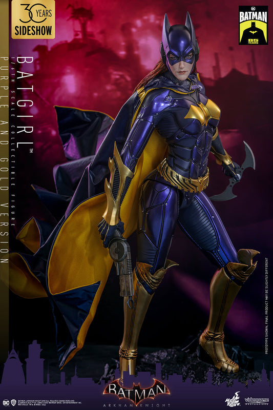 Hot Toys Batman: Arkham Knight - Batgirl (Purple and Gold Version) 1:6 Scale Collectible Figure VGM65