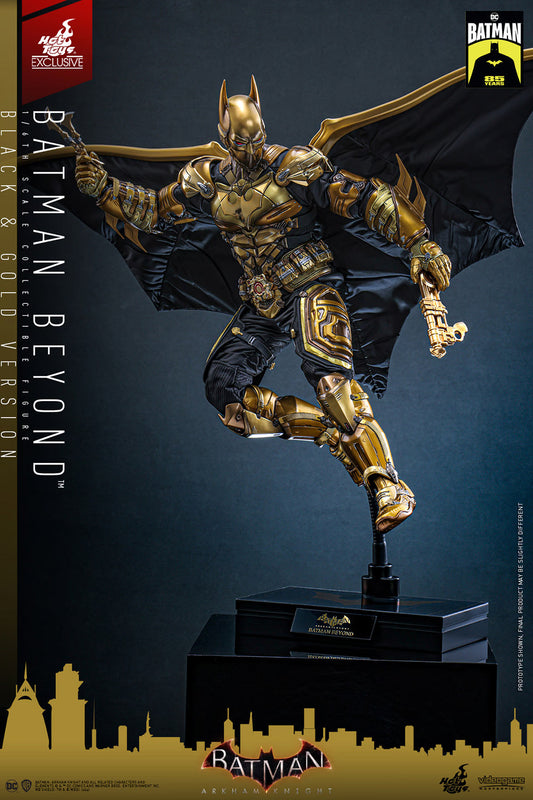 Hot Toys Batman: Arkham Knight - Batman Beyond (Black & Gold Version) 1:6 Scale Collectible Figure VGM64