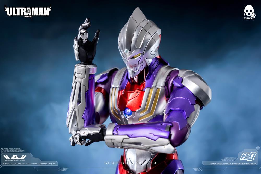 Threezero Ultraman Suit TIGA 1/6 Scale Collectible Figure