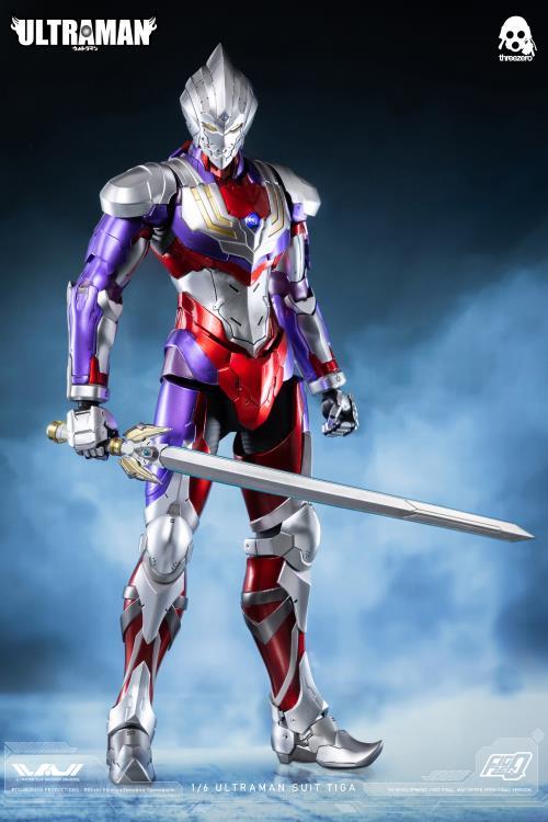 Threezero Ultraman Suit TIGA 1/6 Scale Collectible Figure