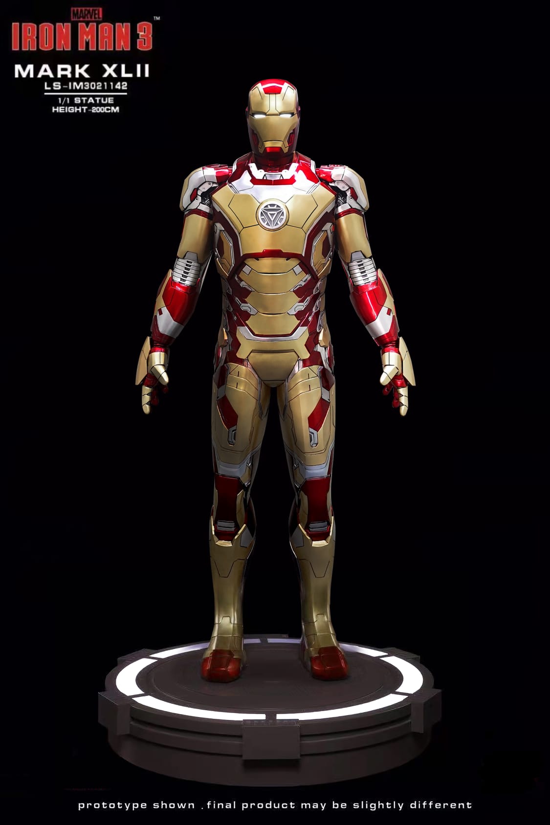 The Toy Asia Iron Man Mark 42 Life Size Collectible Statue