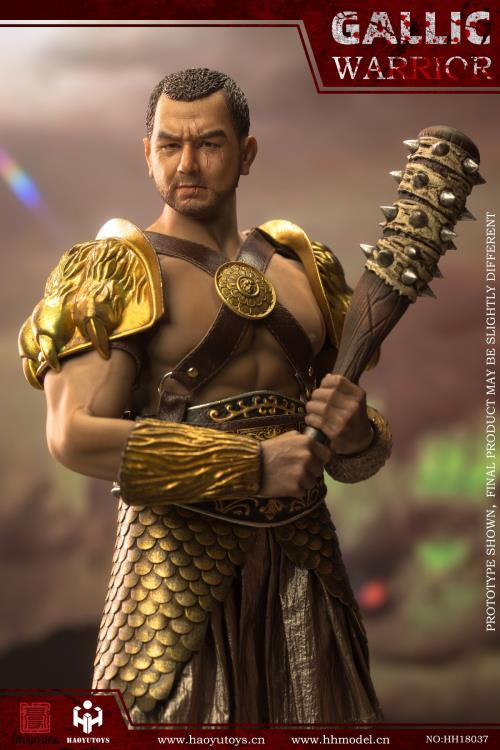 Hhmodel X Haoyutoys 1:6 Scale Imperial Army Hunting Ground Fighter-Gaul Warrior Gold Version