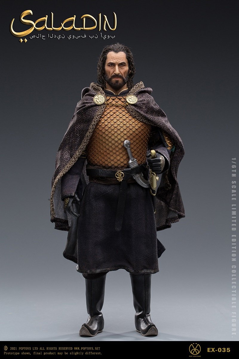 POPTOYS 1:6 “Nothing,Everything” Saladin Fine copper handmade armor