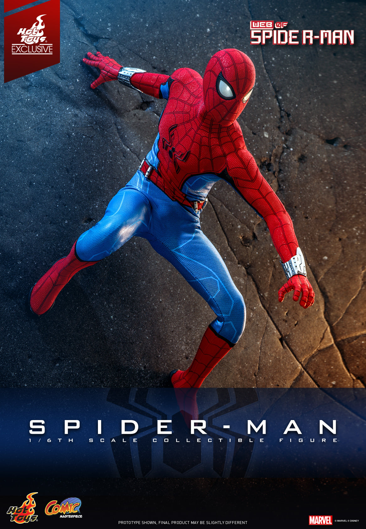 Hot Toys W.E.B. of Spider-Man - 1/6th scale Spider-Man Collectible Figure CMS010 (Limited 210 PCS)