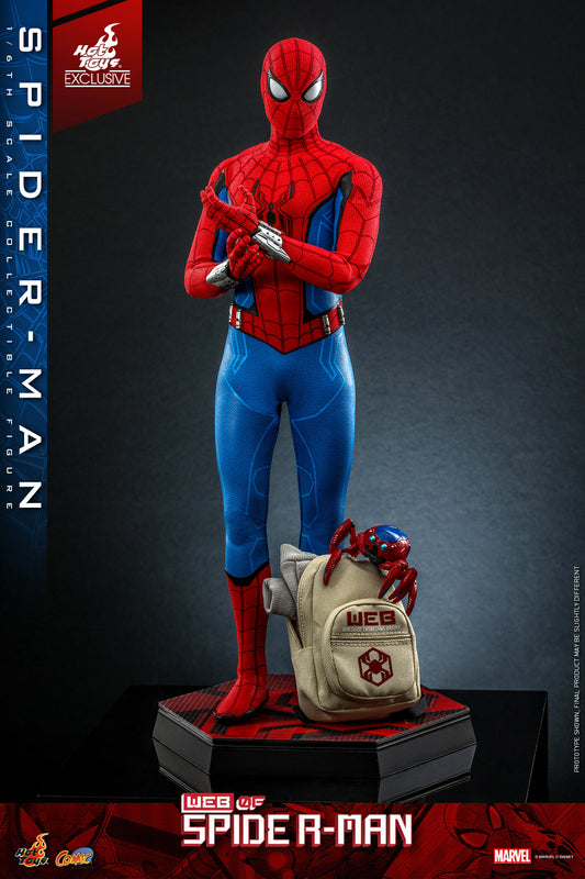 Hot Toys W.E.B. of Spider-Man - 1/6th scale Spider-Man Collectible Figure CMS010 (Limited 210 PCS)