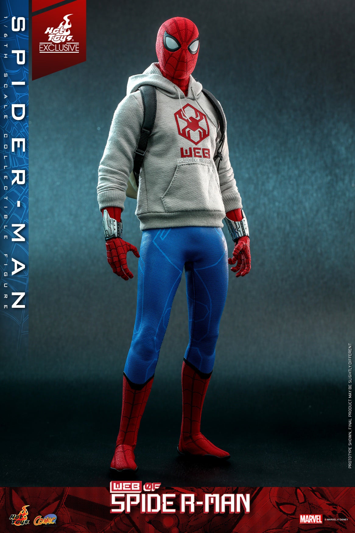 Hot Toys W.E.B. of Spider-Man - 1/6th scale Spider-Man Collectible Figure CMS010 (Limited 210 PCS)