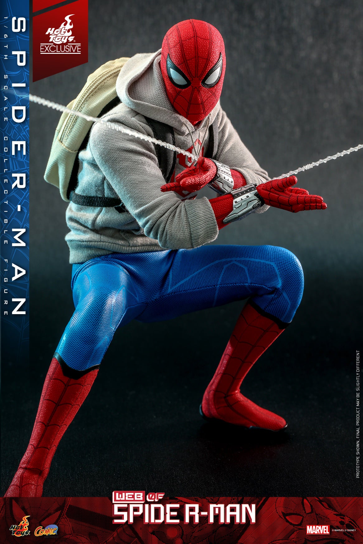 Hot Toys W.E.B. of Spider-Man - 1/6th scale Spider-Man Collectible Figure CMS010 (Limited 210 PCS)