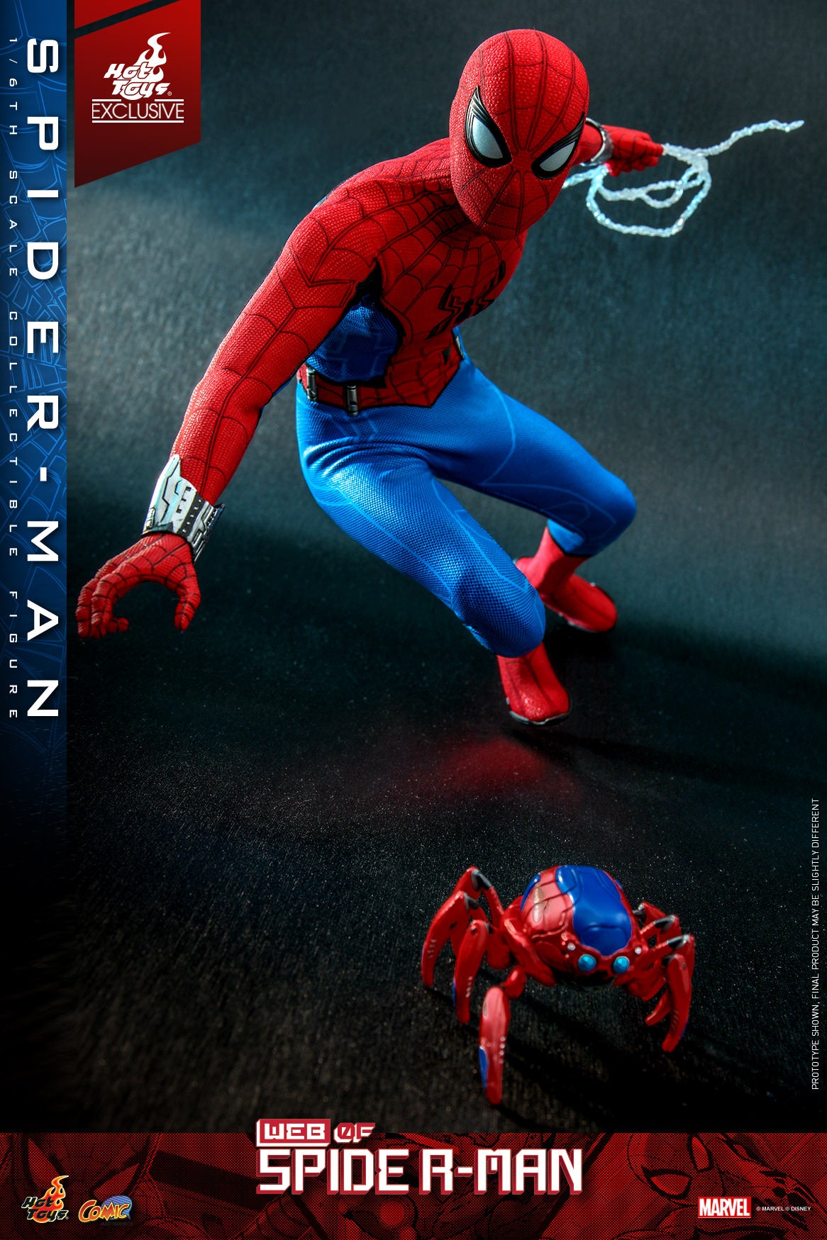 Hot Toys W.E.B. of Spider-Man - 1/6th scale Spider-Man Collectible Figure CMS010 (Limited 210 PCS)