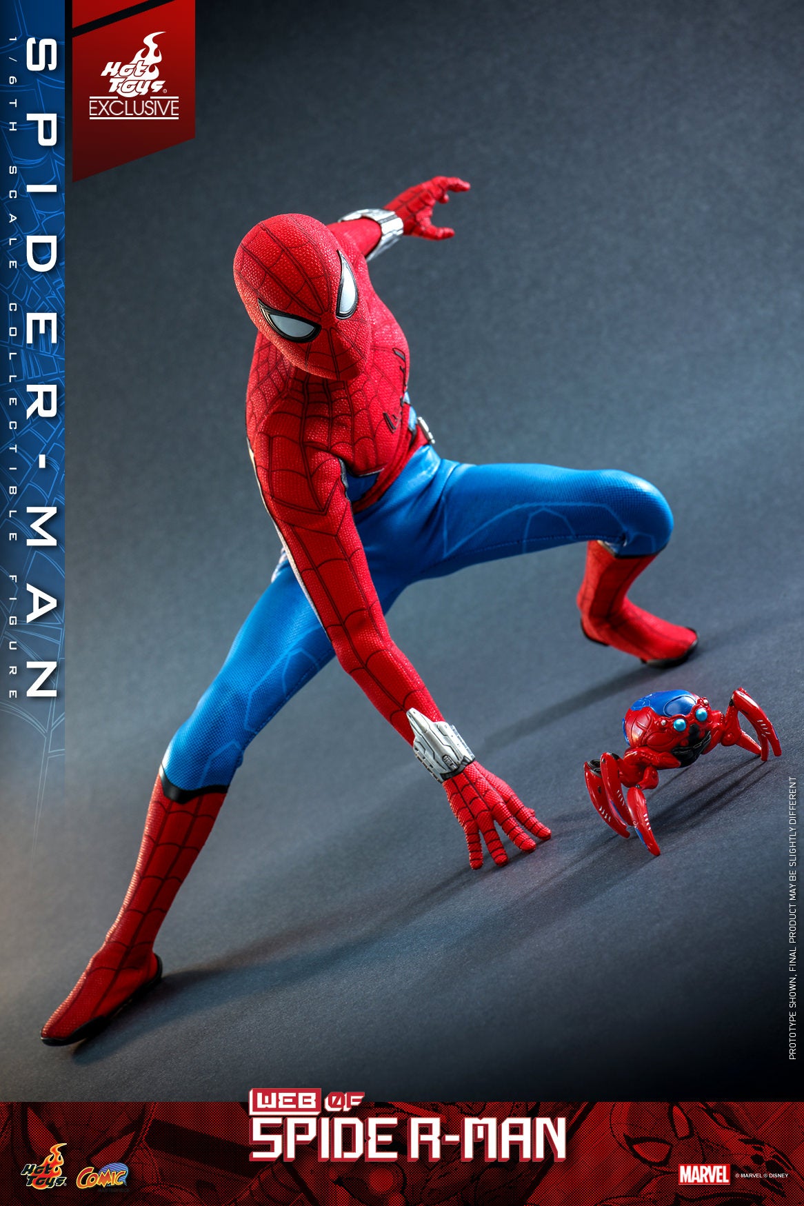 Hot Toys W.E.B. of Spider-Man - 1/6th scale Spider-Man Collectible Figure CMS010 (Limited 210 PCS)