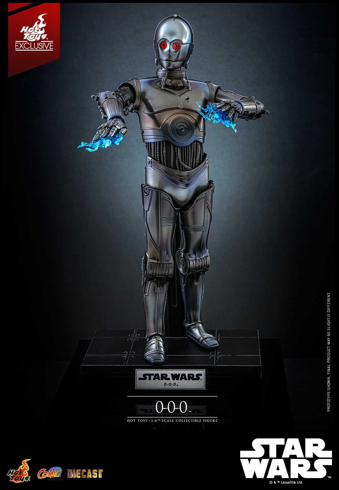 Hot Toys Star Wars™ 0-0-0™ 1/6th Scale Collectible Figure CMS016D58