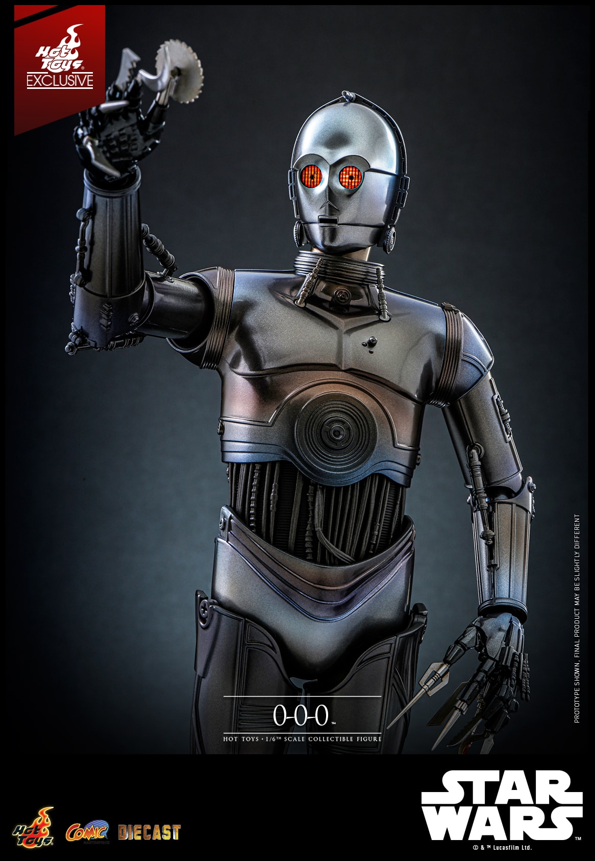 Hot Toys Star Wars™ 0-0-0™ 1/6th Scale Collectible Figure CMS016D58