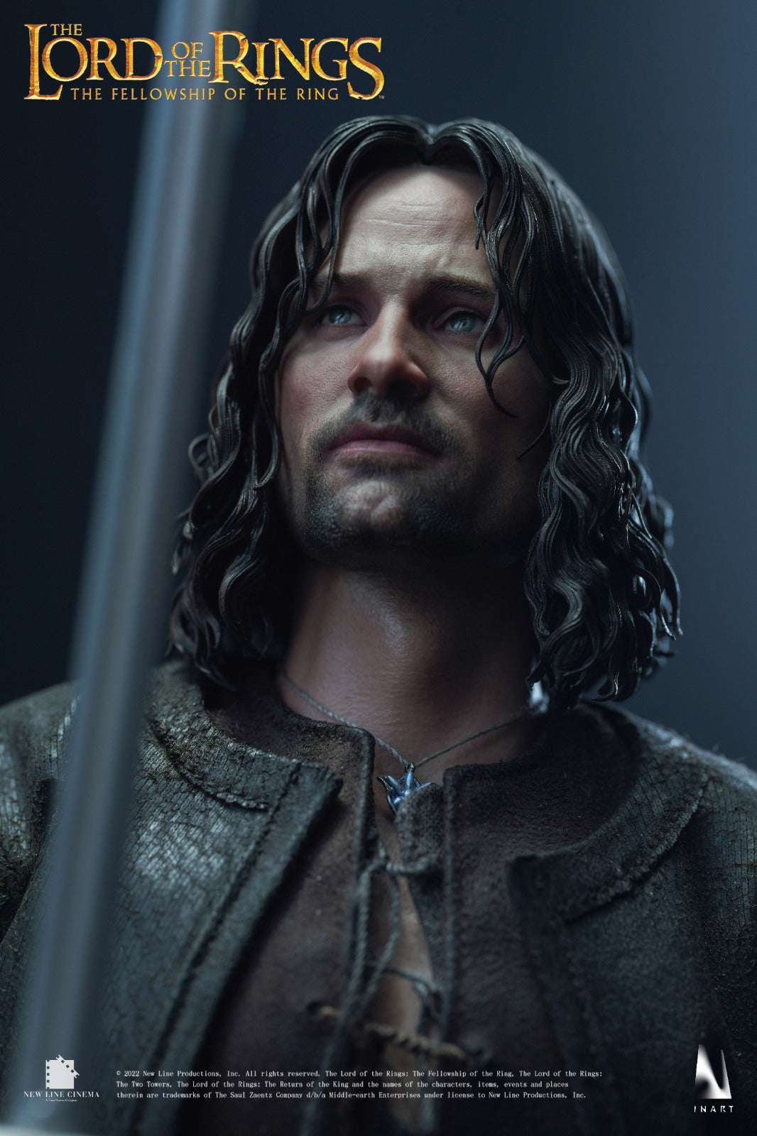 InArt The Lord Of The Rings The Fellowship Of The Ring – Aragorn 1/6th Scale Collectible Figure (Standard Version)(Sculpted Hair)