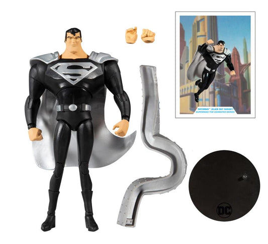 Mcfarlane Toys 7IN DC Multiverse - Animated Superman ( Black Suit )