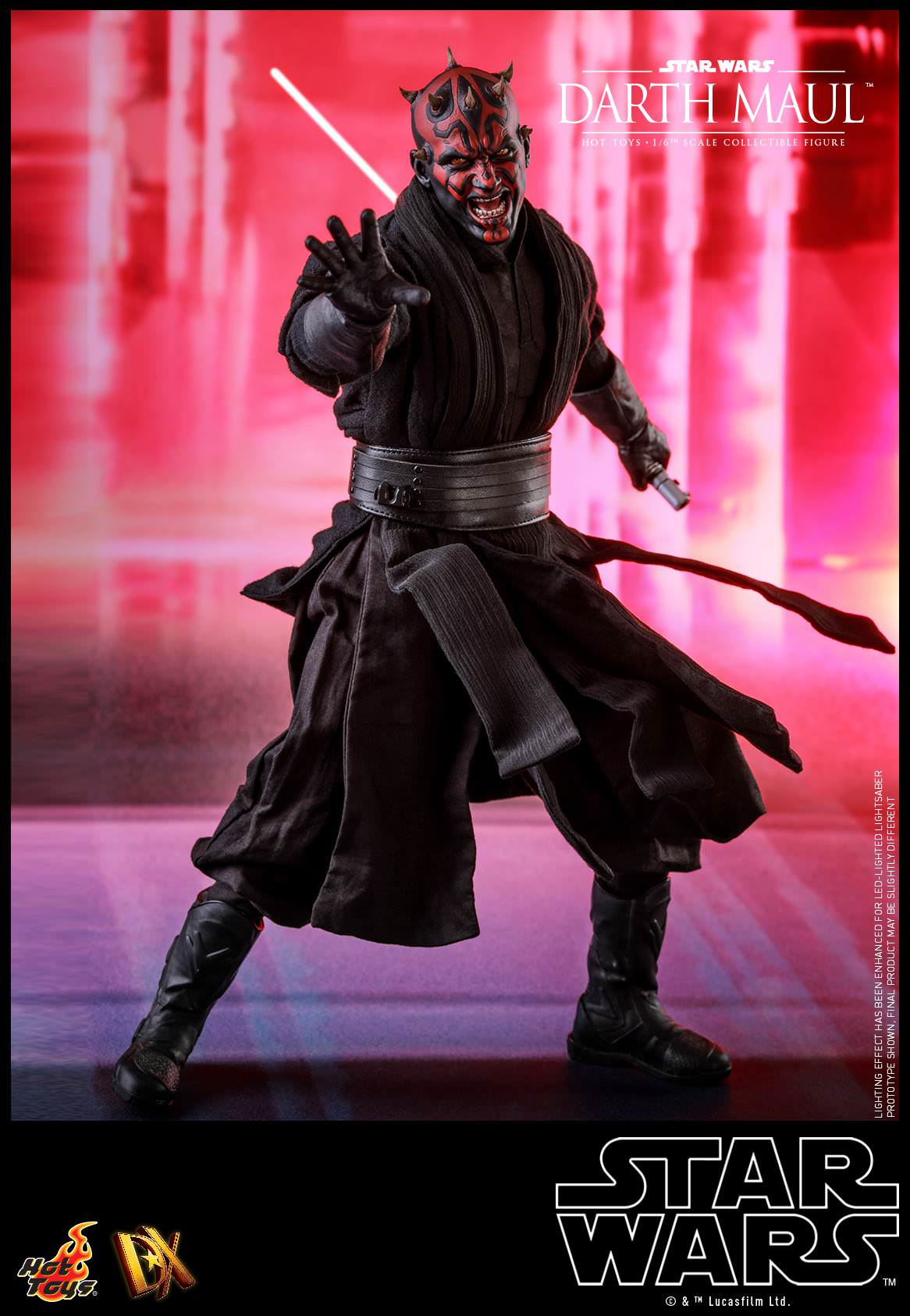 Hot Toys Star Wars: The Phantom Menace DX16 Darth Maul (Special Edition)