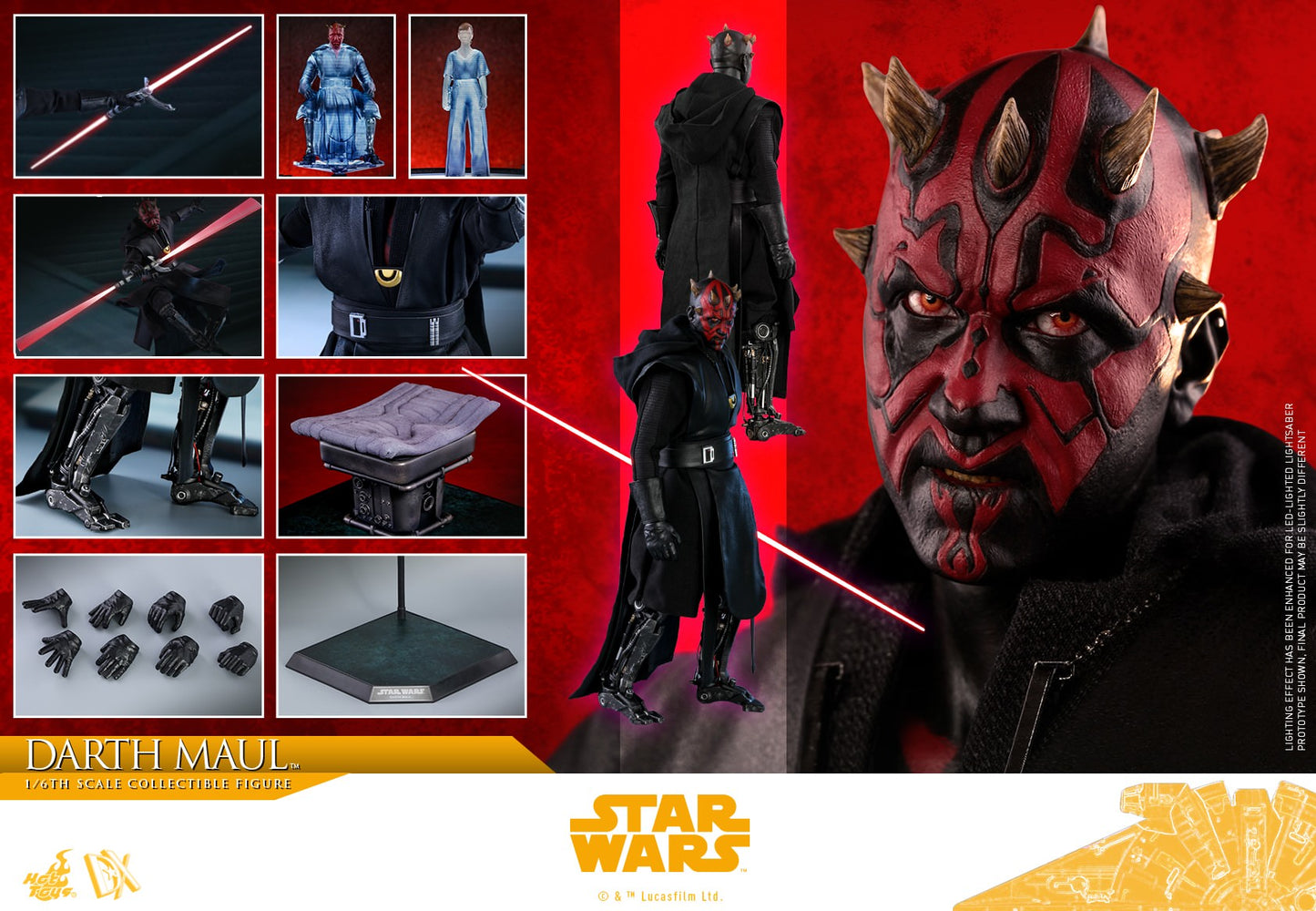 Hot Toys Solo: A Star Wars Story - Darth Maul DX18