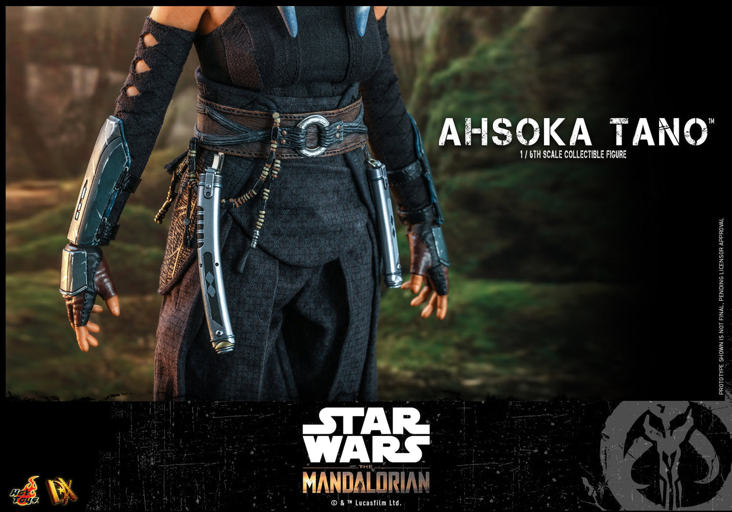 Hot Toys Star Wars™ The Mandalorian™ Ahsoka Tano™ 1/6th Scale Collectible Figure DX20