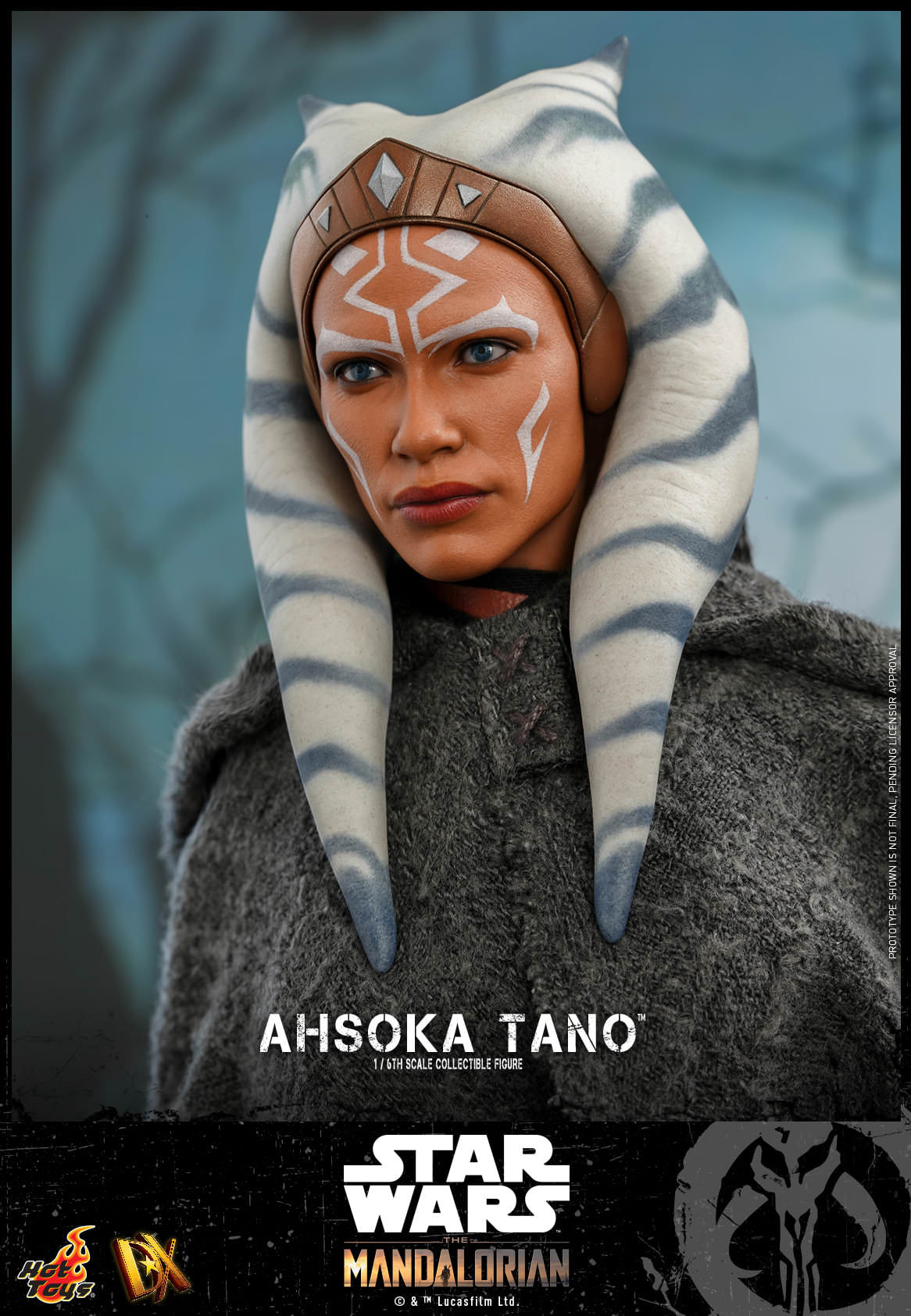 Hot Toys Star Wars™ The Mandalorian™ Ahsoka Tano™ 1/6th Scale Collectible Figure DX20