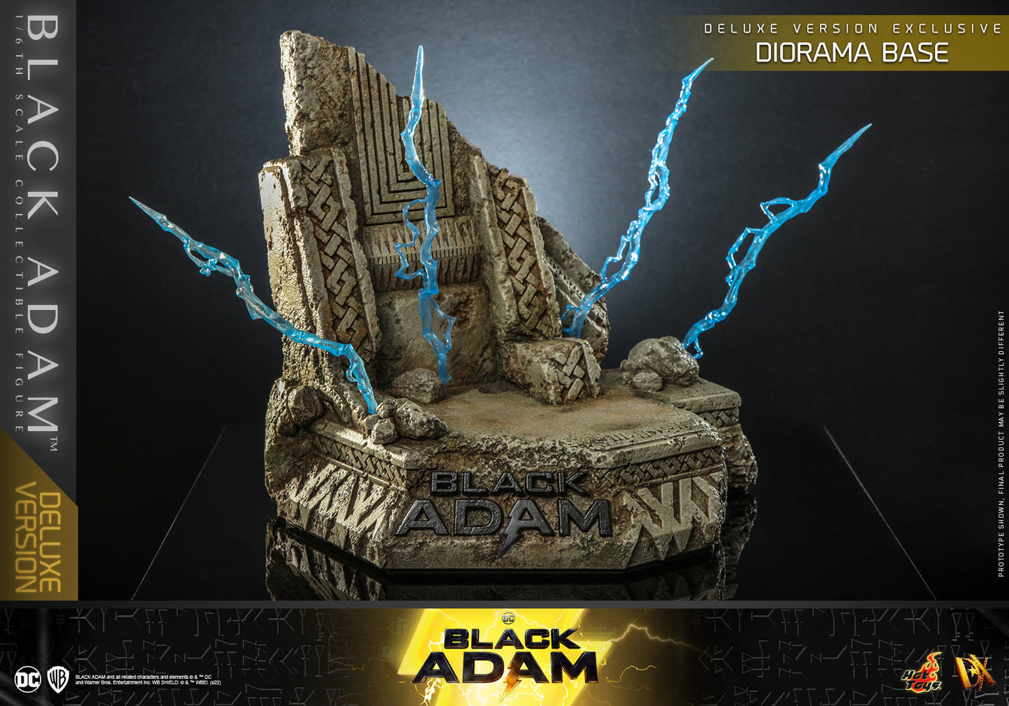 Hot Toys "Black Adam" Black Adam 1:6 Scale Collectible Figure (Deluxe Version) DX30